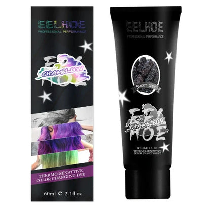 Professional Thermochromic Hair Dye Cream with colour changing effect