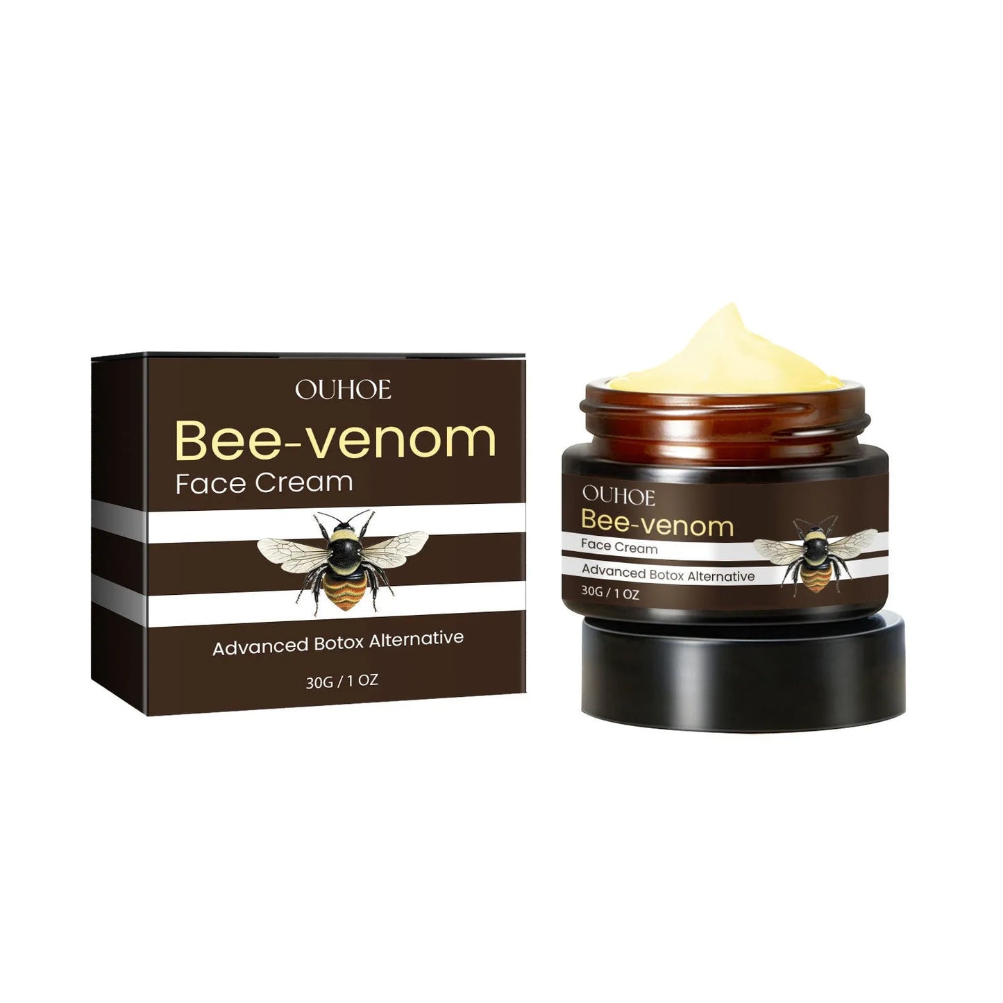 OUHOE Bee Firming Cream 30g jar with hydrating and nourishing properties for facial skincare