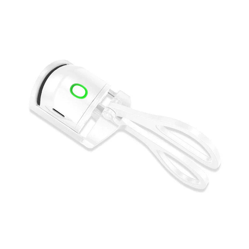 Heated Eyelash Curler with Dual Temperature Settings and Rechargeable Battery for Long-Lasting, Natural-Looking Curl