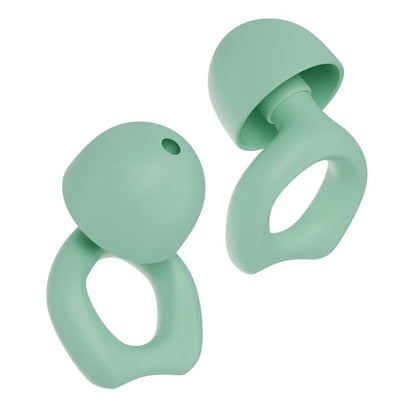 Silicone soundproof earplugs in five colour options with OPP packaging