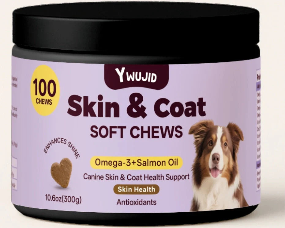 Skin Beauty Hair Soft Granules pet supplement in 300g quantity for fur health