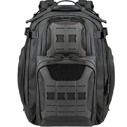45L camouflage tactical backpack with multiple compartments for mountain climbing gear