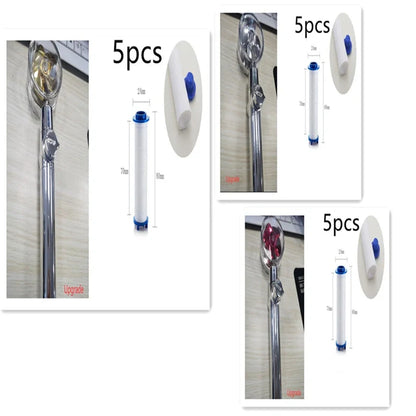 Turbo Propeller Shower Head with 360° fan extension and holder for a luxurious shower experience