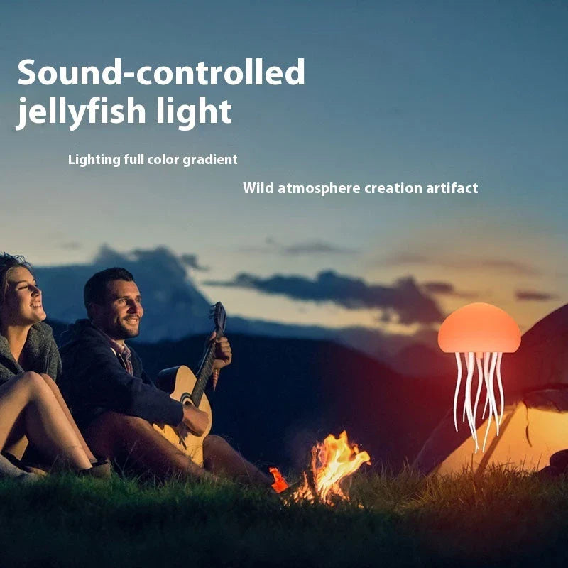Captivating Jellyfish Lamp with Adjustable Tentacles and Mesmerizing Color-Changing Effects for Relaxation and Ambiance