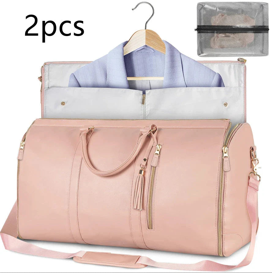 Stylish and durable carry-on travel bag with convenient organization pockets and versatile storage options