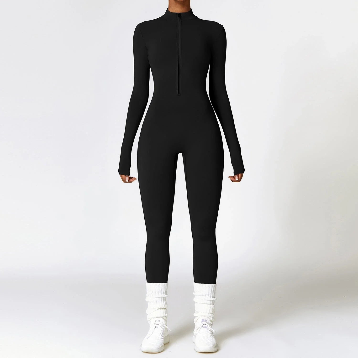 Versatile moisture-wicking jumpsuit in a variety of vibrant colors, designed for active lifestyles