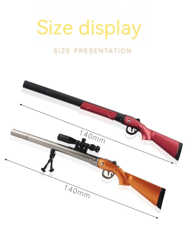 Eating Chicken 98K sniper rifle design gel pen with 0.5mm tip and plastic construction