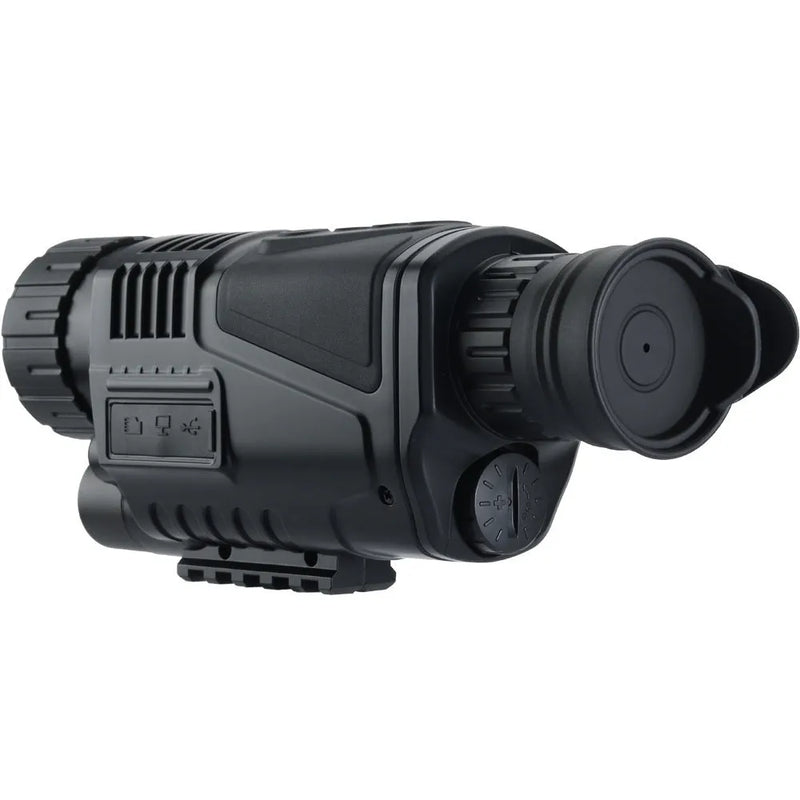 Outdoor High-definition Night Vision Infrared Digital Telescope with 200m viewing in low light, 40mm objective lens, and 7.6-degree field angle for bird watching, hunting, and travel activities