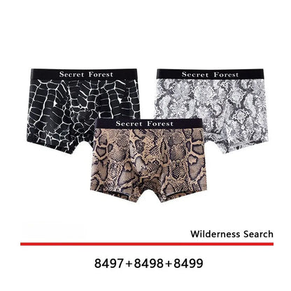 Men's loose fit polyester boxer shorts in black colour showing mid-waist design