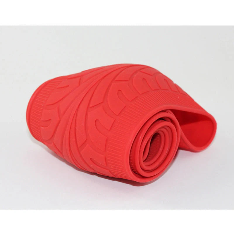 Anjiemei Silicone Steering Wheel Cover in various colours with crocodile pattern design