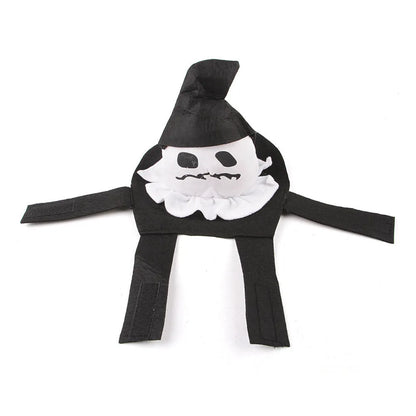 Halloween dog costume in ghost or pumpkin ghost design with PP cotton material