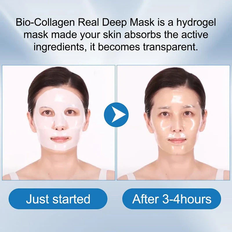 Collagen Overnight Hydrating Facial Masks for firmer, glowing skin