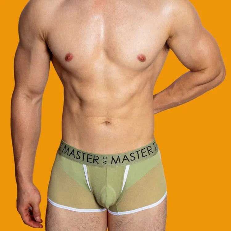Men's low waist ice silk shorts in five colours with quick-drying function