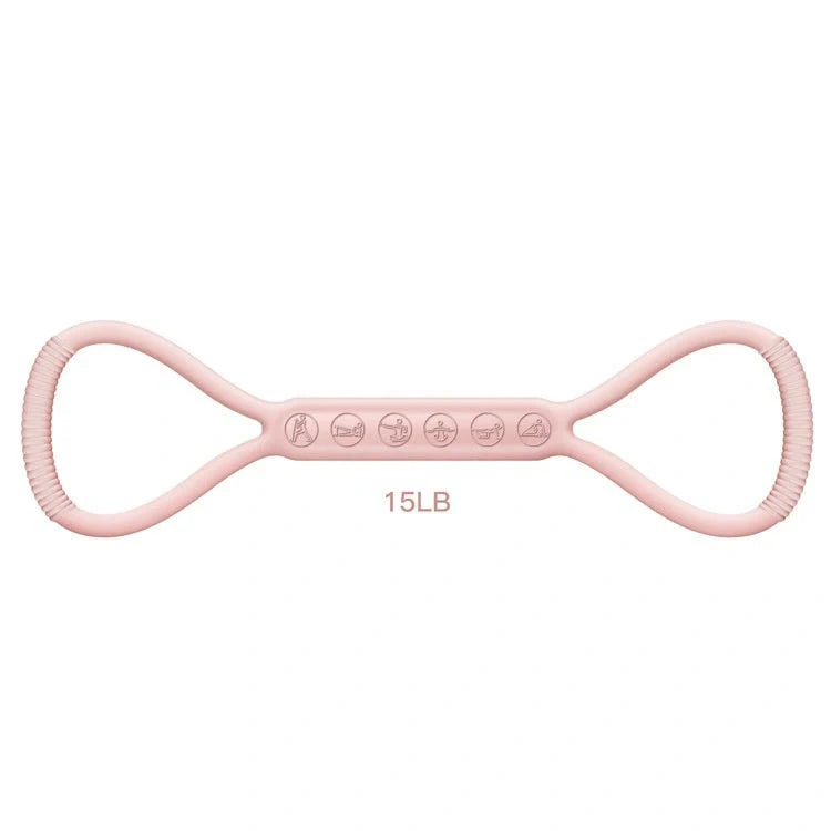 Women's Fitness Elastic Band Chest Expander in vibrant colors for effective workouts
