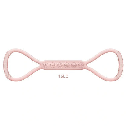 Women's Fitness Elastic Band Chest Expander in vibrant colors for effective workouts