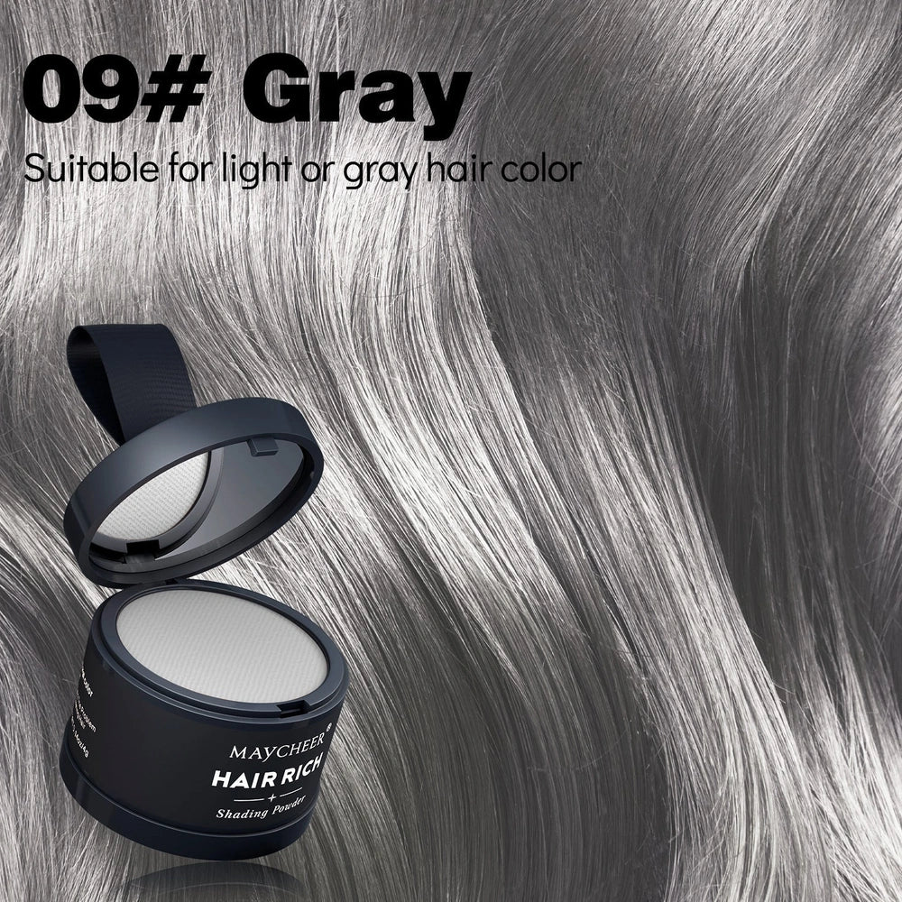 Hairline sculpting contour powder in plastic container with 4g content and waterproof properties
