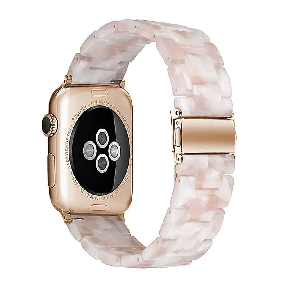Apple Resin Slim Watch Band in multiple colours showing lightweight 35g construction and compatibility with Apple Watch