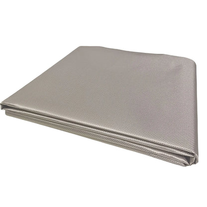 Grey diamond lattice radiation-proof RFID shielding fabric with metallic composition for clothing linings