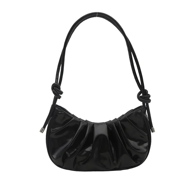 Korean style casual messenger bag in horizontal square shape with sandwich pocket exterior in selected colour