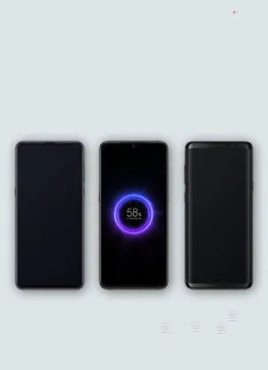 White or black 10000mAh power bank with USB Type-C input and wireless charging output