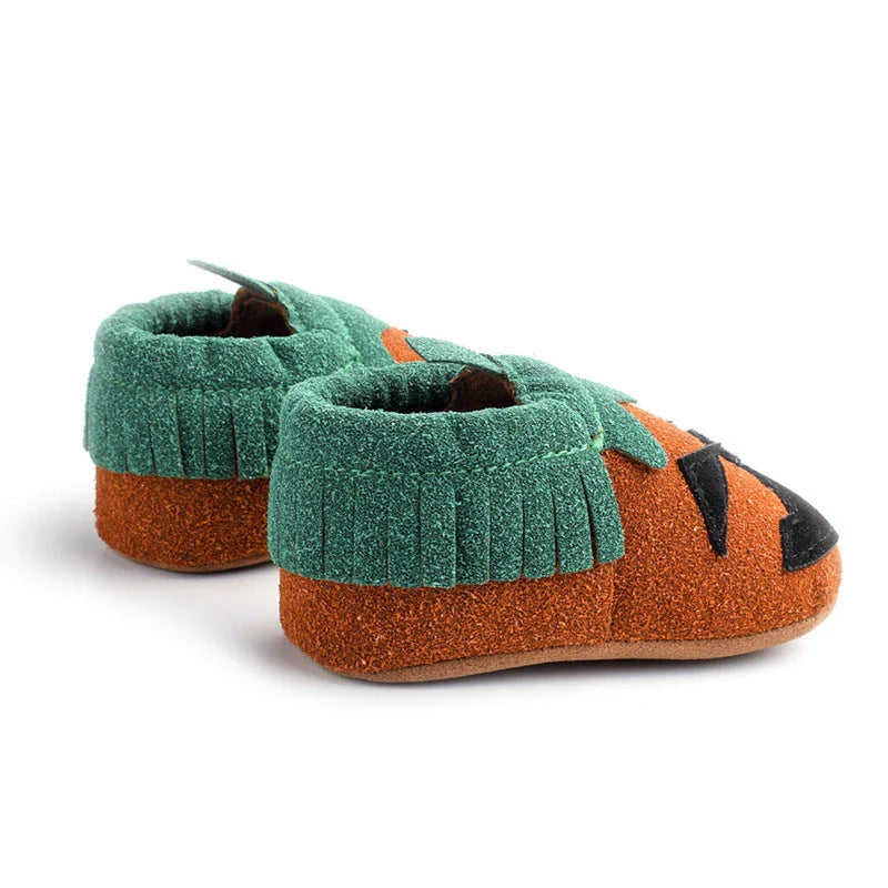 Homeenjoy UK Stylish Halloween Pumpkin Shoes for Toddlers