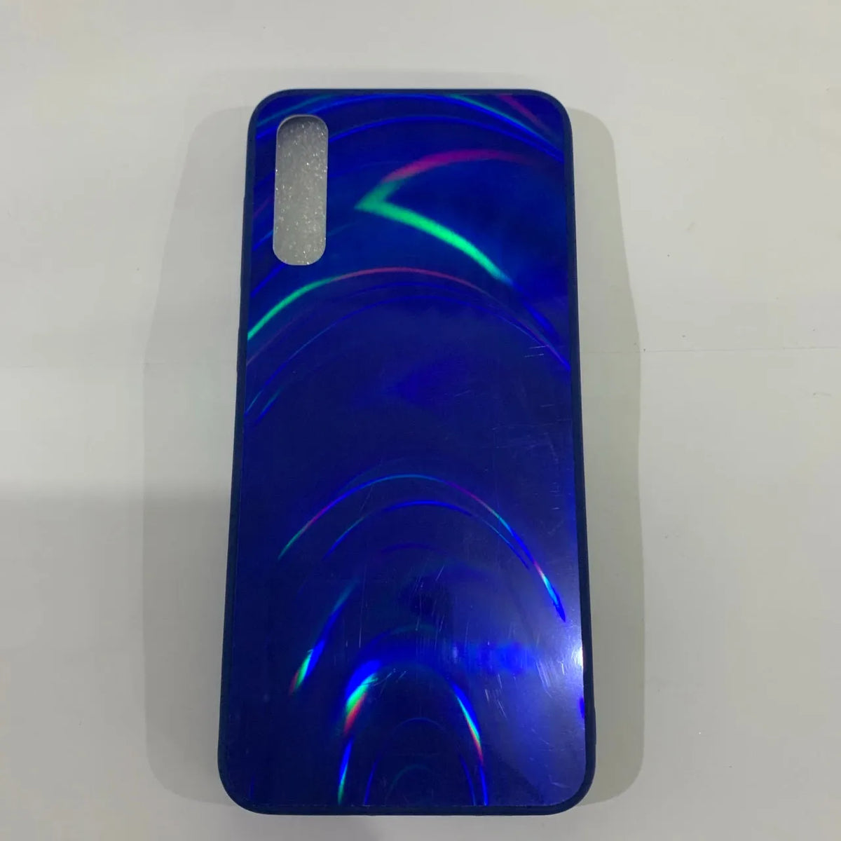 Rainbow mirror glitter phone case with slim-fit TPU PC acrylic back cover and precise cutouts