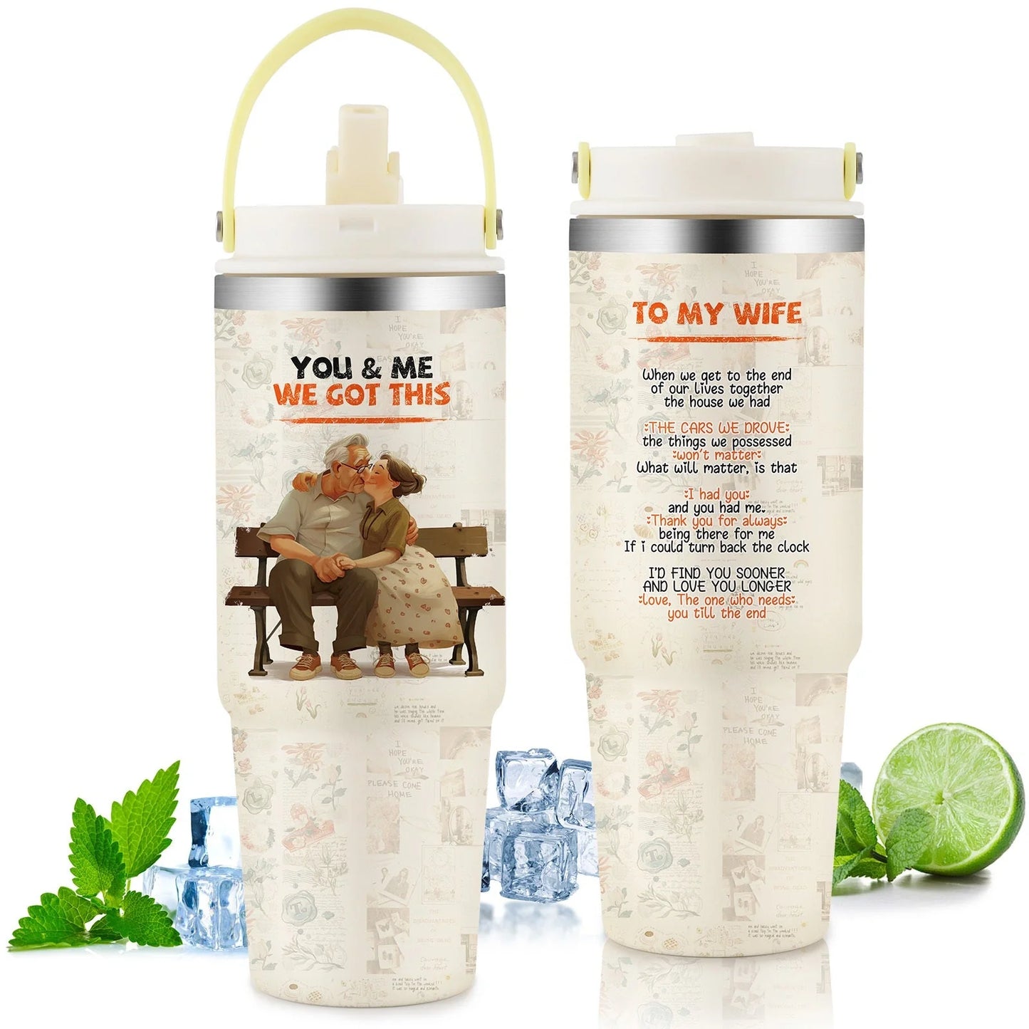 30oz Stainless Steel Cup with durable construction and temperature retention