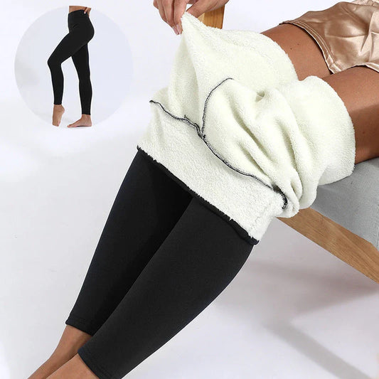 Cozy stretch leggings in a variety of stylish colors, featuring a warm, high-quality fabric blend and a flattering, high-stretch design.
