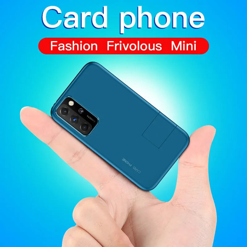 SOYES Mini Mobile Phone 1.54-Inch Display 400mAh Battery Dual Nano SIM Micro SD Up to 32GB GSM 850/900/1800/1900 Compact Lightweight Black Blue Pink White
