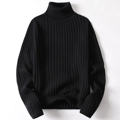 Stylish turtleneck sweater for men and women, perfect for autumn and winter wear