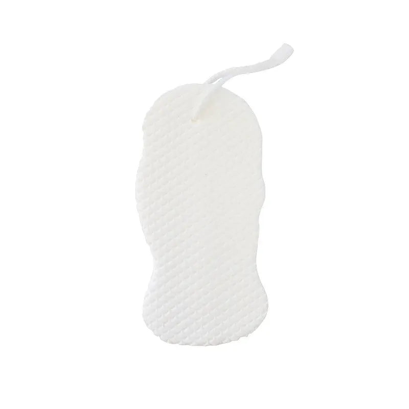 3D fish scale pattern bath sponge in white, grey, pink, or light blue for gentle exfoliation