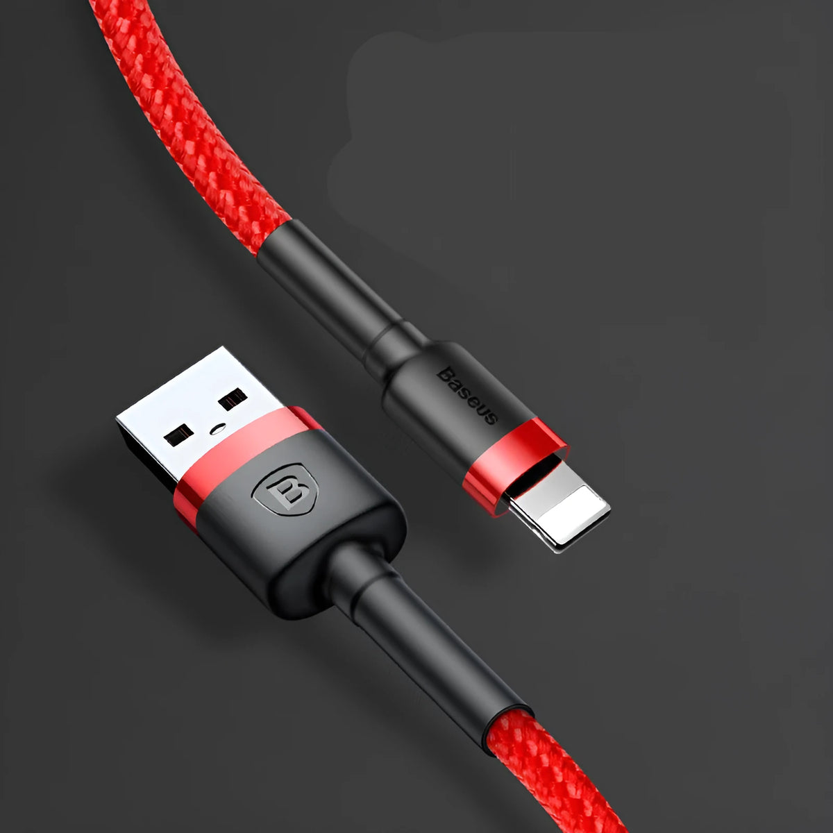 USB-C to Lightning fast charging cable for iPhone with gold connector in 0.5m, 1m, 2m and 3m length options