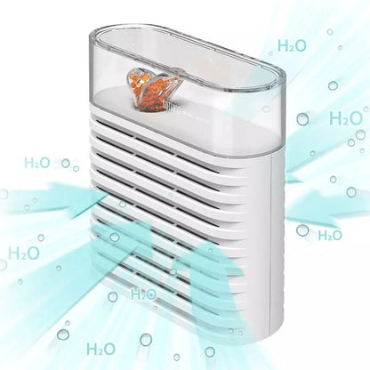 Recyclable Cabinet Dehumidification Box with visual moisture indicator and compact design