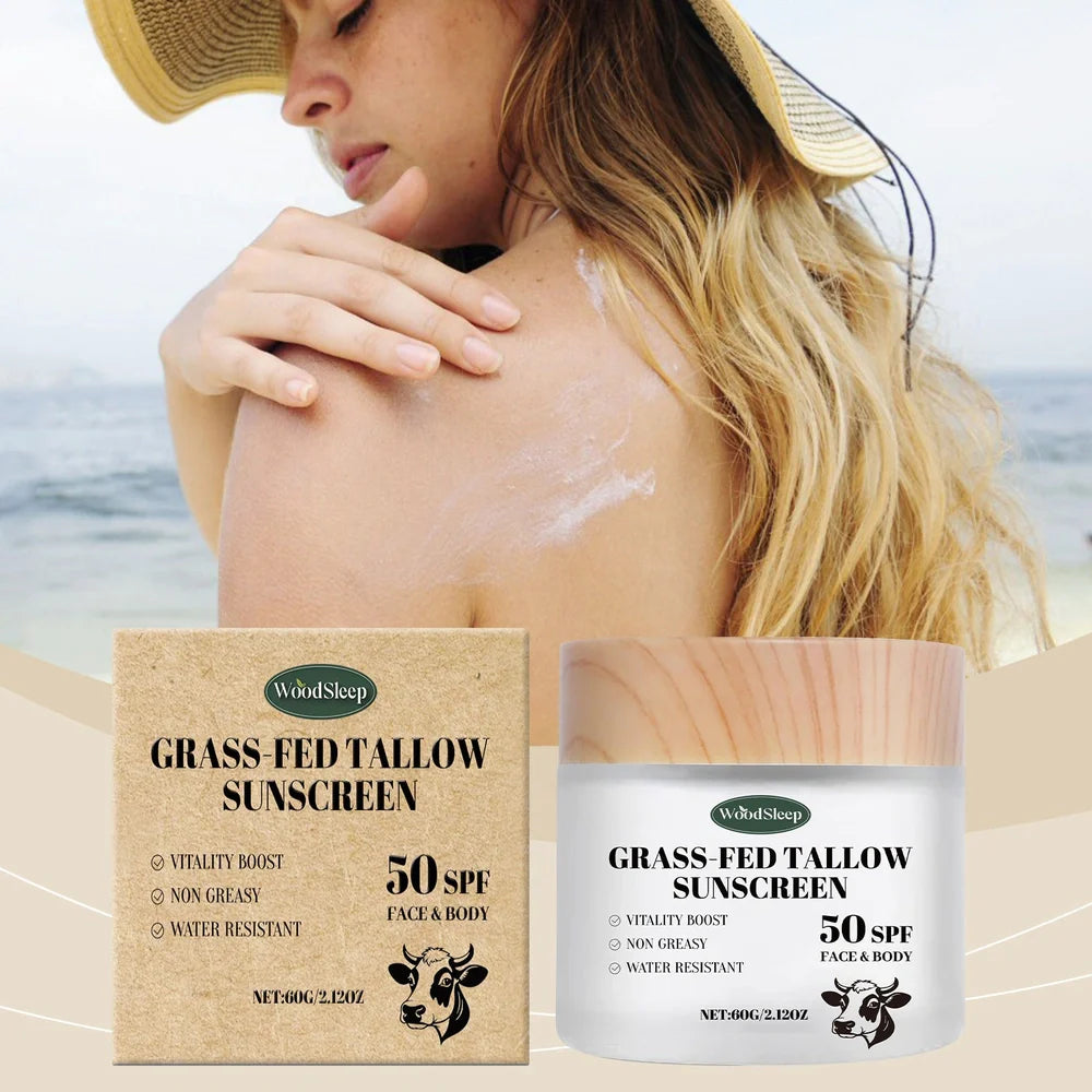 60g butter moisturising protective cream tube with SPF, hyaluronic acid and shea butter formulation
