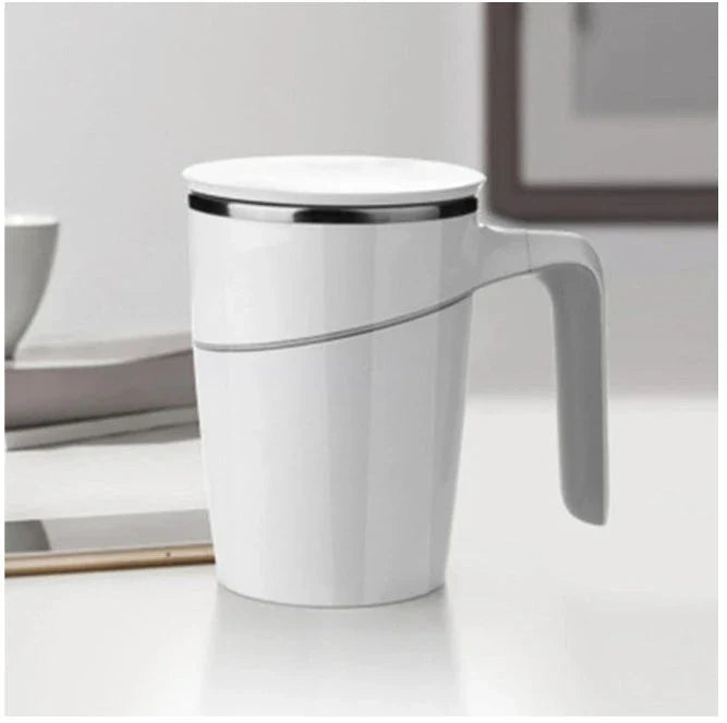 Elegant glass water bottle with suction cup in white color, designed for stable and spill-proof hydration on the go