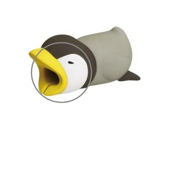 Animal-themed cable protector sleeve for Apple iPhone charging cables