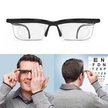 Adjustable Focus Sight Glasses with variable magnification and durable polycarbonate lenses