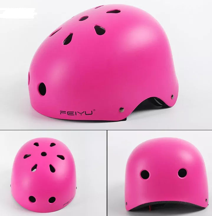 Boiling Fish Children's Wheel Skating Helmet in various colours and sizes for safe skating and cycling