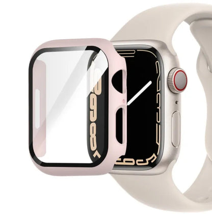 PC Tempered Film protective case for Apple Watch in various colours and sizes.