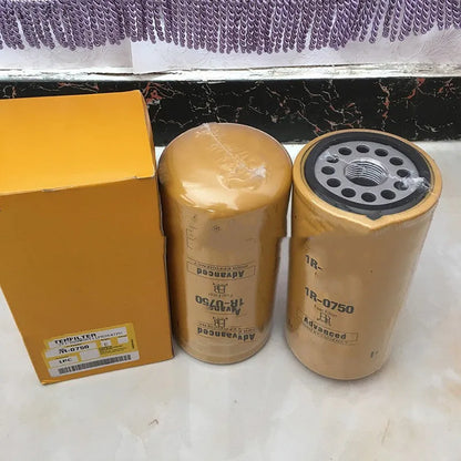 1R-0750 fuel filter element with filter paper construction for fuel oil systems