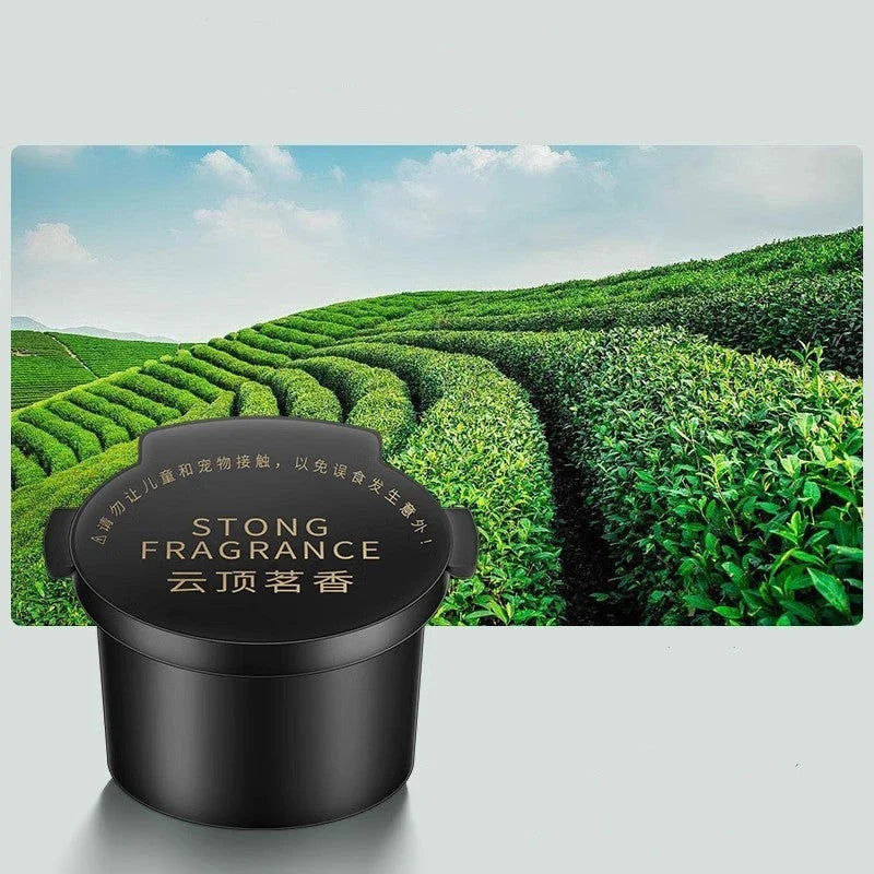 Stylish car air freshener diffuser with various fragrance options for a soothing driving experience