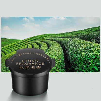 Stylish car air freshener diffuser with various fragrance options for a soothing driving experience