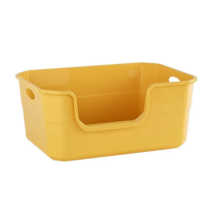 Oversized semi-closed cat litter box in selected colour with free extra-large litter scoop