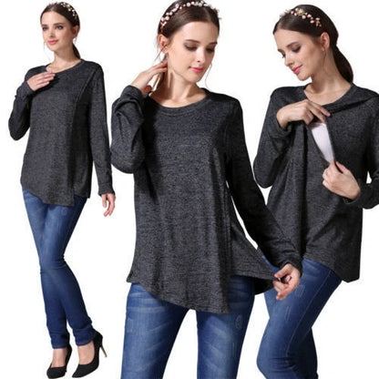 Cotton multifunctional loose maternity clothes in various colours and sizes