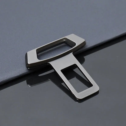 Metal car interior silencer insert in matte black, gold, and silver colours for noise reduction between vehicle components