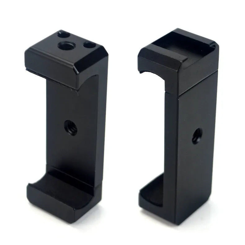 Aluminium alloy handheld bracket for Apple iPhone with tripod mount