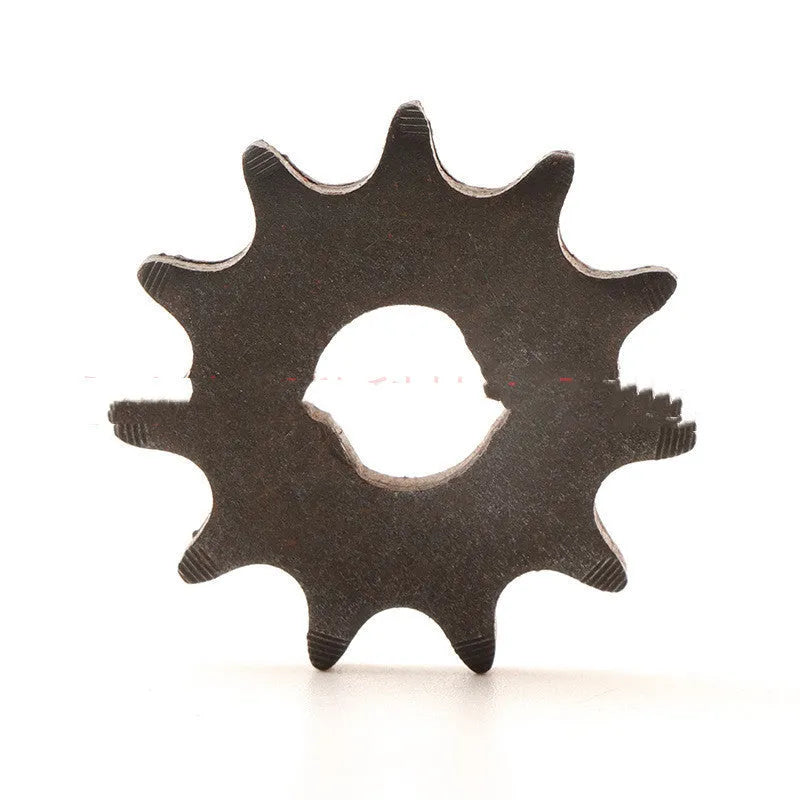 11-tooth cast iron motorcycle gear for 25hT8F chain reduction motor conversion