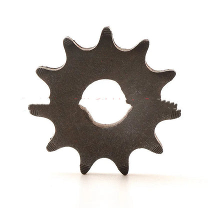 11-tooth cast iron motorcycle gear for 25hT8F chain reduction motor conversion