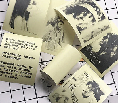 Compact Bluetooth thermal printer for instant photo printing, with wireless connectivity and customizable templates
