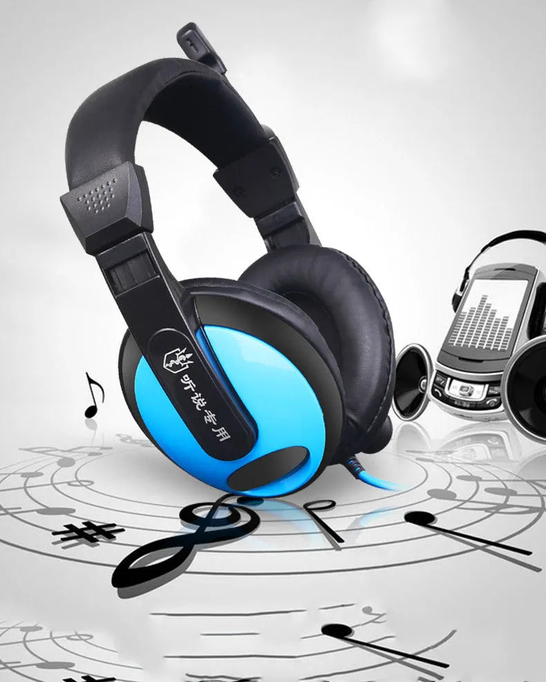 E-sports gaming headset with 40mm speakers, omnidirectional microphone with -42dB sensitivity, 3.5mm plug and 1.8m cable for PC and console gaming, available in Blue760, RedA5 and RedA6 colour options.